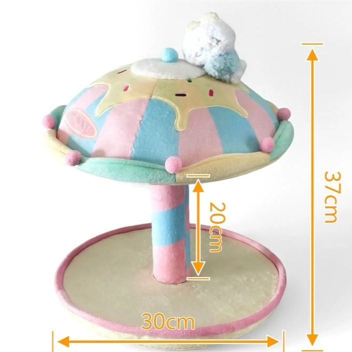 Carousel doll house trendy toy display stand holiday gift for friends