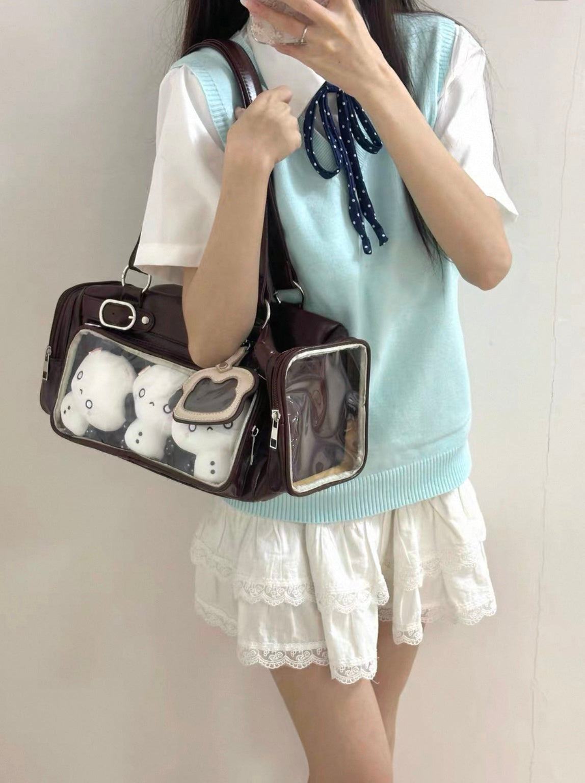 tote bag for women large bag ita bag college school bag large capacity suitable for plush toys