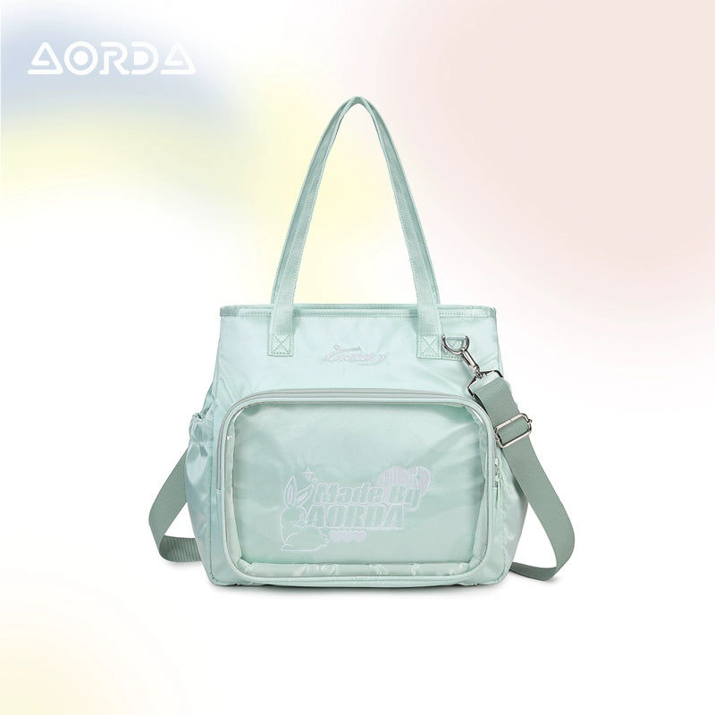 AORDA tote bag for women large bag ita bag college bag large capacity suitable for plush toys