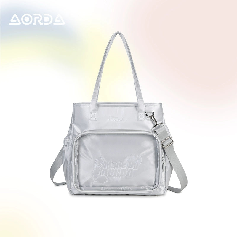 AORDA tote bag for women large bag ita bag college bag large capacity suitable for plush toys