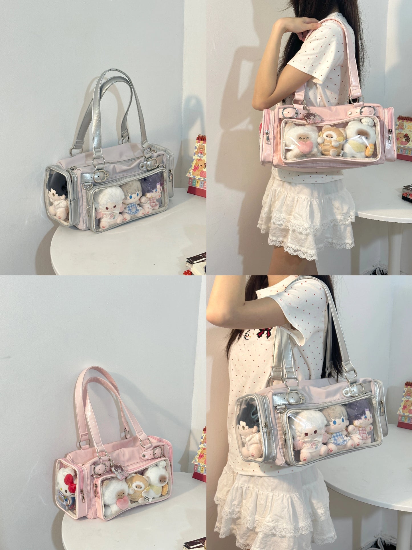 tote bag for women large bag ita bag college school bag large capacity suitable for plush toys