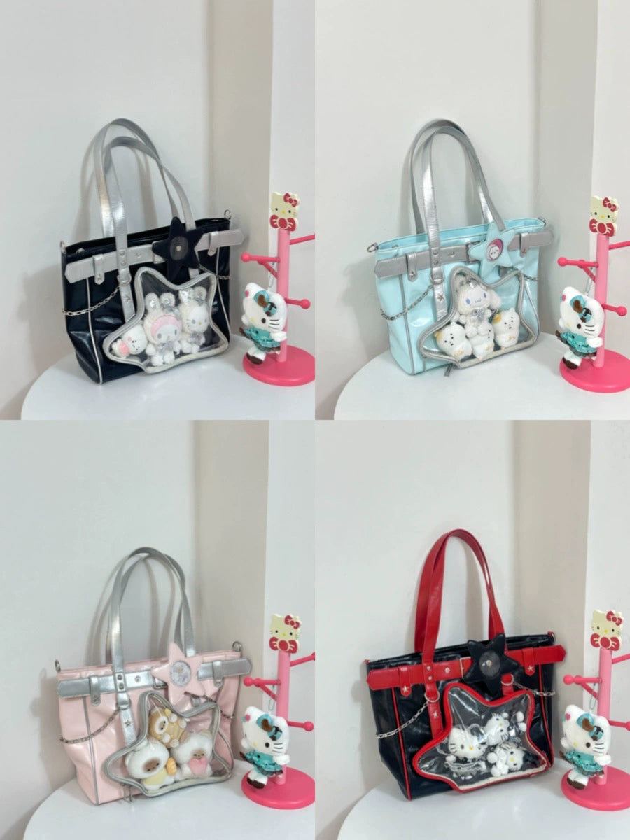 tote bag for women large bag ita bag college school bag backpack large capacity suitable for plush toys