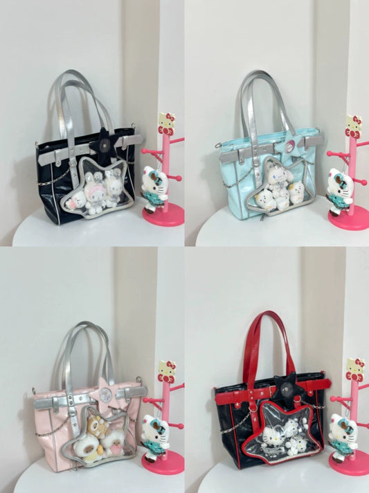 tote bag for women large bag ita bag college school bag backpack large capacity suitable for plush toys