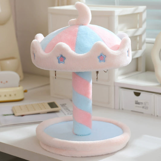 Carousel doll house trendy toy display stand holiday gift for friends