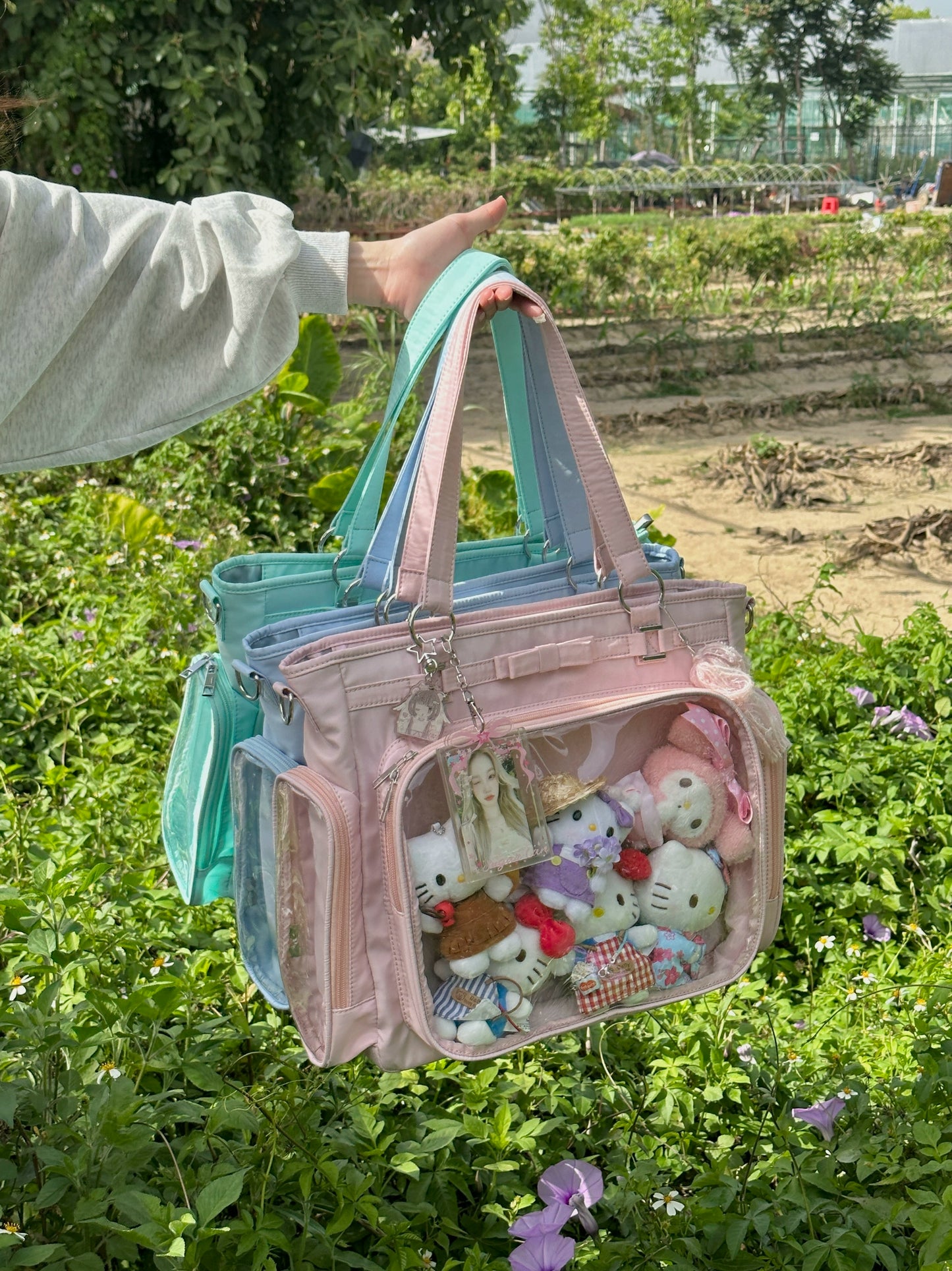 tote bag for women large bag ita bag college school bag backpack large capacity multifunctional use suitable for plush toys