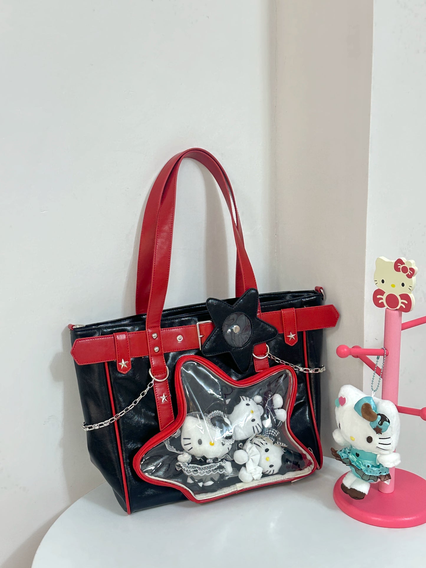 tote bag for women large bag ita bag college school bag backpack large capacity suitable for plush toys